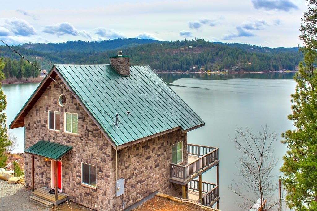 Hôtel Beautiful Lake Coeur D'Alene Cabin On The Bay à Mica Extérieur photo